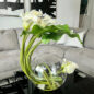 Vaso Crosswinds com Lírios (Calla)