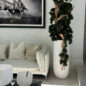 Bonsai em Vaso Saint Tropez Branco Fosco