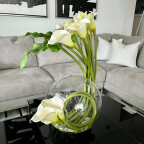 Vaso Crosswinds com Lírios (Calla)
